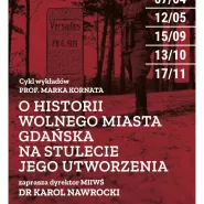 Cykl wykładów o Wolnym Mieście Gdańsku