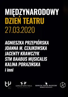Międzynarodowy Dzień Teatru - online w Teatrze na Plaży