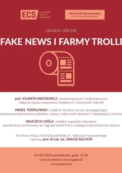 Fake news i farmy trolli | debata online