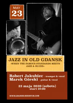 Jazz In Old Gdansk - Robert Jakubiec & Marek Gorski - w ogródku