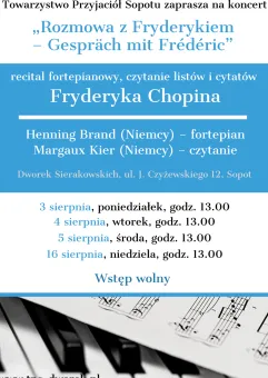Rozmowa z Fryderykiem - recital 