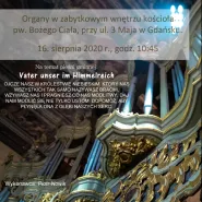 Muzyka organowa w zabytkowym kościele