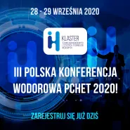 PCHET 2020 online - III Międzynarodowa Konferencja Wodorowa