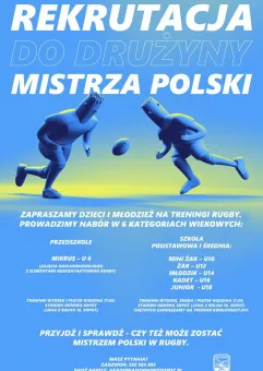 Rekrutacja do drużyny Mistrza Polski