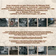 Biskupia Górka - debata poświęcona rewitalizacji i najważniejszym problemom dzielnicy