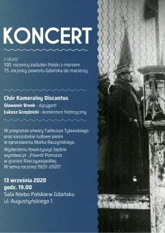 Koncert z okazji 100. rocznicy zaślubin Polski z morzem