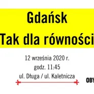 Gdańsk - Tak dla równości