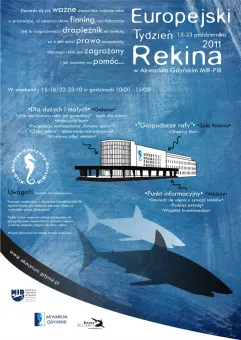 Europejski Tydzień Rekina 2011 w Akwarium Gdyńskim MIR-PIB