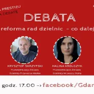 Reforma gdańskich rad dzielnic - debata