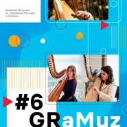 GRaMuz #6 | Koncert harfowy: Laura Jurčová, Nelly Couderq, Urszula Hazuka