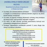 Zadbaj zimą o swój układ ruchu. Konsultacje ortopedyczne w Medycznej Gdyni