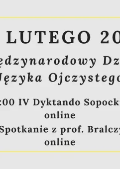 IV Dyktando Sopockie / Spotkanie z prof. Bralczykiem