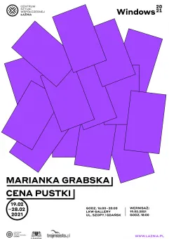 Marianka Grabska / Cena pustki / Windows 2021. Nowe Zjawiska