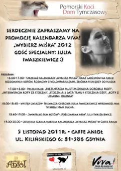 Promocja kalendarza Wybierz Miśka