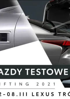 LS jazdy testowe Lifting 2021 w salonie Lexus Trójmiasto.