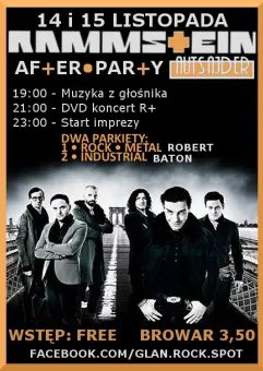 Rammstein 'Made in Germany' Afterparty