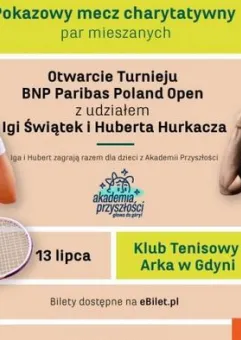 BNP Paribas Poland Open. Turniej WTA 250