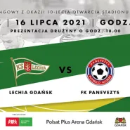 Jubileuszowy mecz sparingowy oraz prezentacja drużyny Lechii Gdańsk