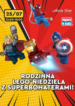 Rodzinna LEGO niedziela z superbohaterami! | Warsztaty Olivia Star z Bricks4Kidz