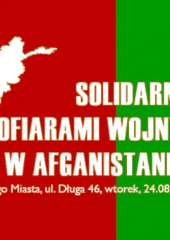 Solidarni z ofiarami wojny w Afganistanie