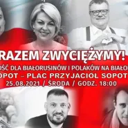 Pikieta w sprawie uwolnienia Andżeliki Borys i Andrzeja Poczobuta