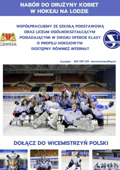 Nabór do drużyny hokejowej kobiet