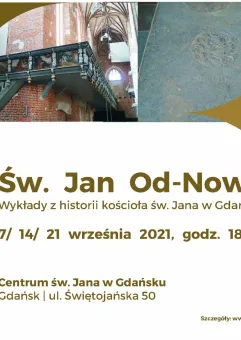 Cykl wykładów z historii kościoła św. Jana w Gdańsku