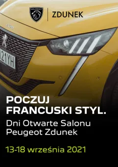 Poczuj francuski styl w Peugeot Zdunek Gdańsk