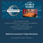 10-te urodziny Klubu Toastmasters Gdańsk