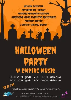 Upiorne Halloween Party w Empire Music School