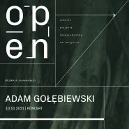 Adam Gołębiewski - perkusja, obiekty - koncert