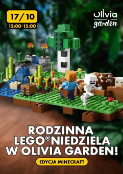 Rodzinna LEGO Niedziela w Olivia Garden edycja Minecraft