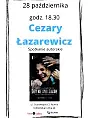 Spotkanie autorskie z Cezarym Łazarewiczem 