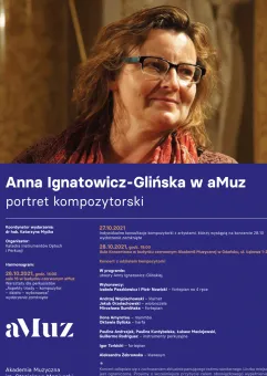 Koncert Anna Ignatowicz-Glińska w aMuz  portret kompozytorski