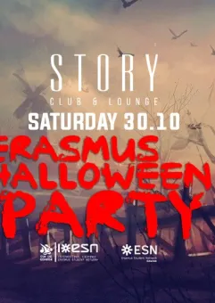 Erasmus halloween party