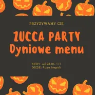 Zucca Party - dyniowe menu pizzy