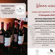 Winne wieczory - degustacja win polskich