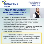 Akcja "Movember" - profilaktyka raka prostaty w Medycznej Gdyni