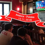 Mecz Andora - Polska w pubie