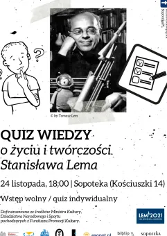 Quiz wiedzy o Stanisławie Lemie