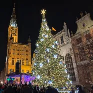 Gdańska choinka - przywitanie św. Mikołaja