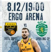 Koszykówka: TREFL Sopot - Sporting Lizbona