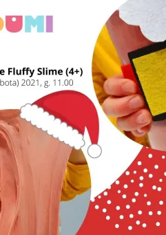 BUDUlab - Mikołajowe Fluffy Slime (4+)