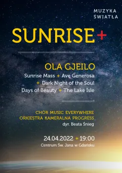 Koncert Sunrise + muzyka światła Ola Gjeilo