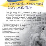 Koncert charytatywny Pomorscy Artyści dla Ukrainy