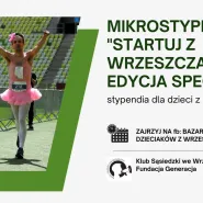 Mikrostypendia Startuj z Wrzeszcza - edycja specjalna