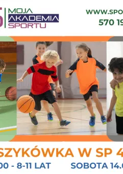 Koszykówka dla dzieci i młodzieży 8 -15 lat