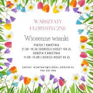 Warsztaty florystyczne dla dzieci: Wiosenne wianki.