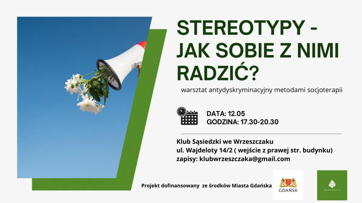 Stereotypy Jak Sobie Z Nimi Radzić Klub Wrzeszczaka Gdańsk Sprawdź 0186