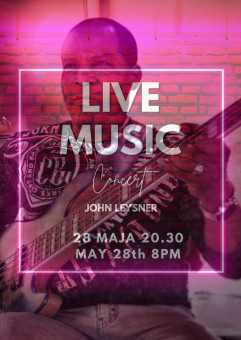 Live Music Concert John Leysner